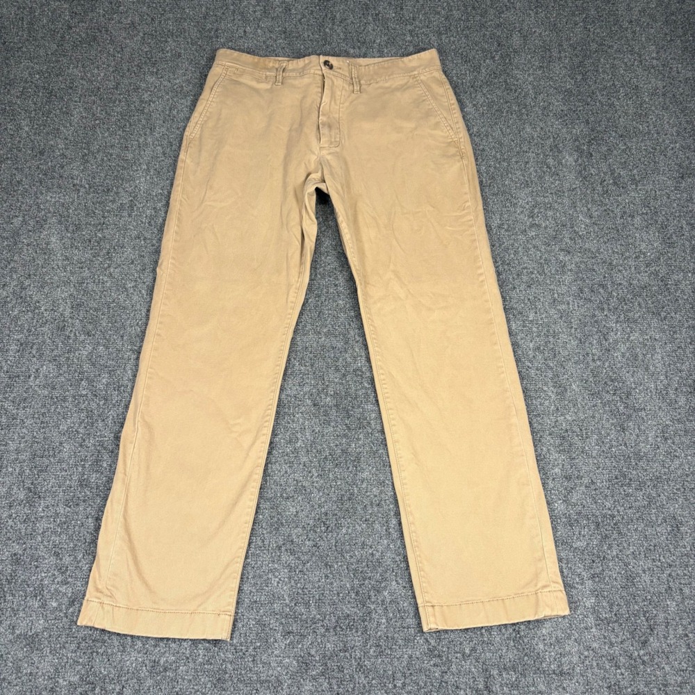 Goodfellow & Co Hennepin Chino Pants Mens 32x30 Athletic Fit Tan Khaki Stretch
